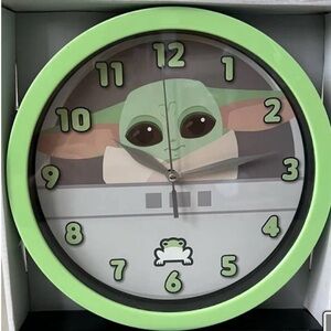 Baby Yoda Wall Clock- 10"